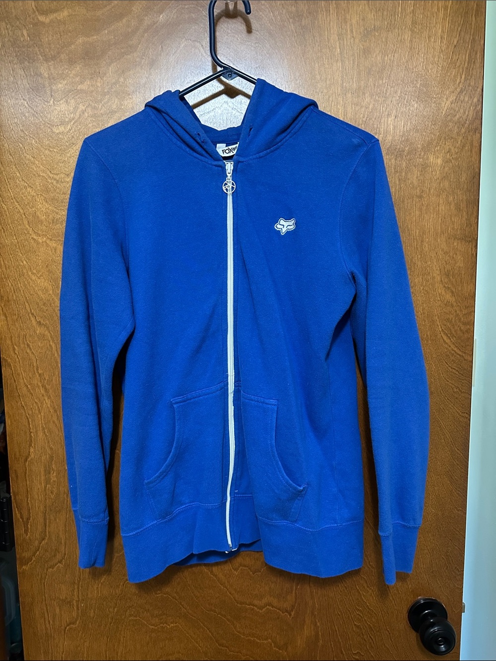 Fox Royal Blue Zip Hoodie